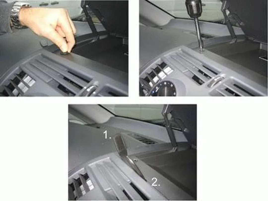 Brodit Center Mount Proclip MB Viano 04- 853569 - Zwart