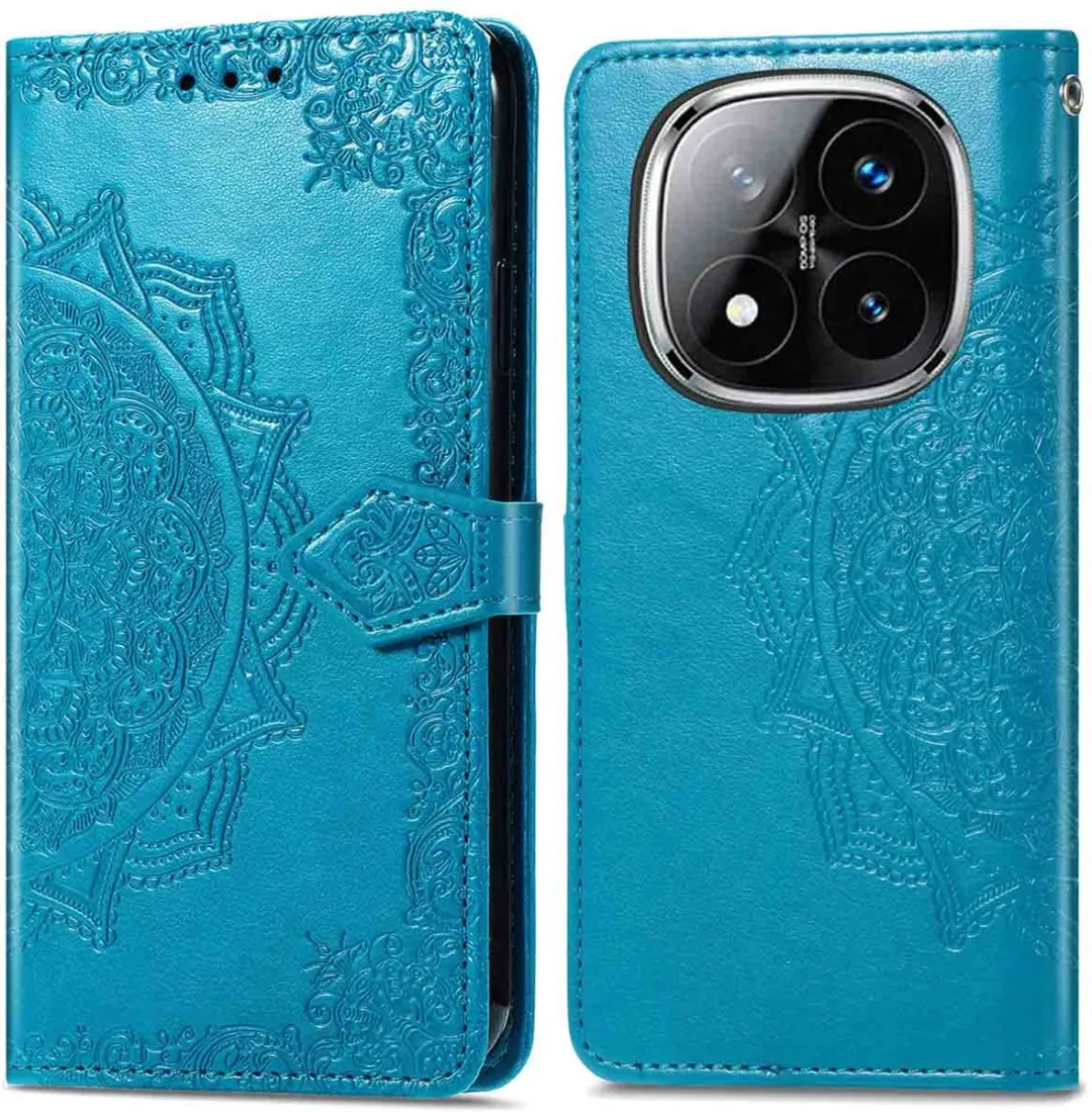 Imoshion Hoesje Xiaomi Redmi Note 14 Pro 5G - 3 Pasjes - Turquoise