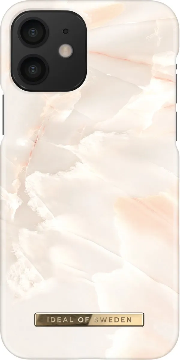 iDeal of Sweden iPhone 12 Pro Hoesje - Rose Pearl Marble - MagSafe - afbeelding 2 van 6
