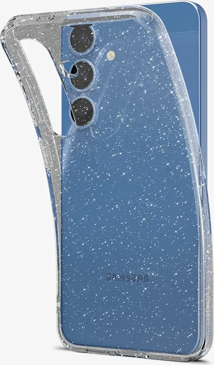 Spigen ACS08997 Liquid Crystal Backcover - Samsung Galaxy S25 - Transparant - afbeelding 6 van 6