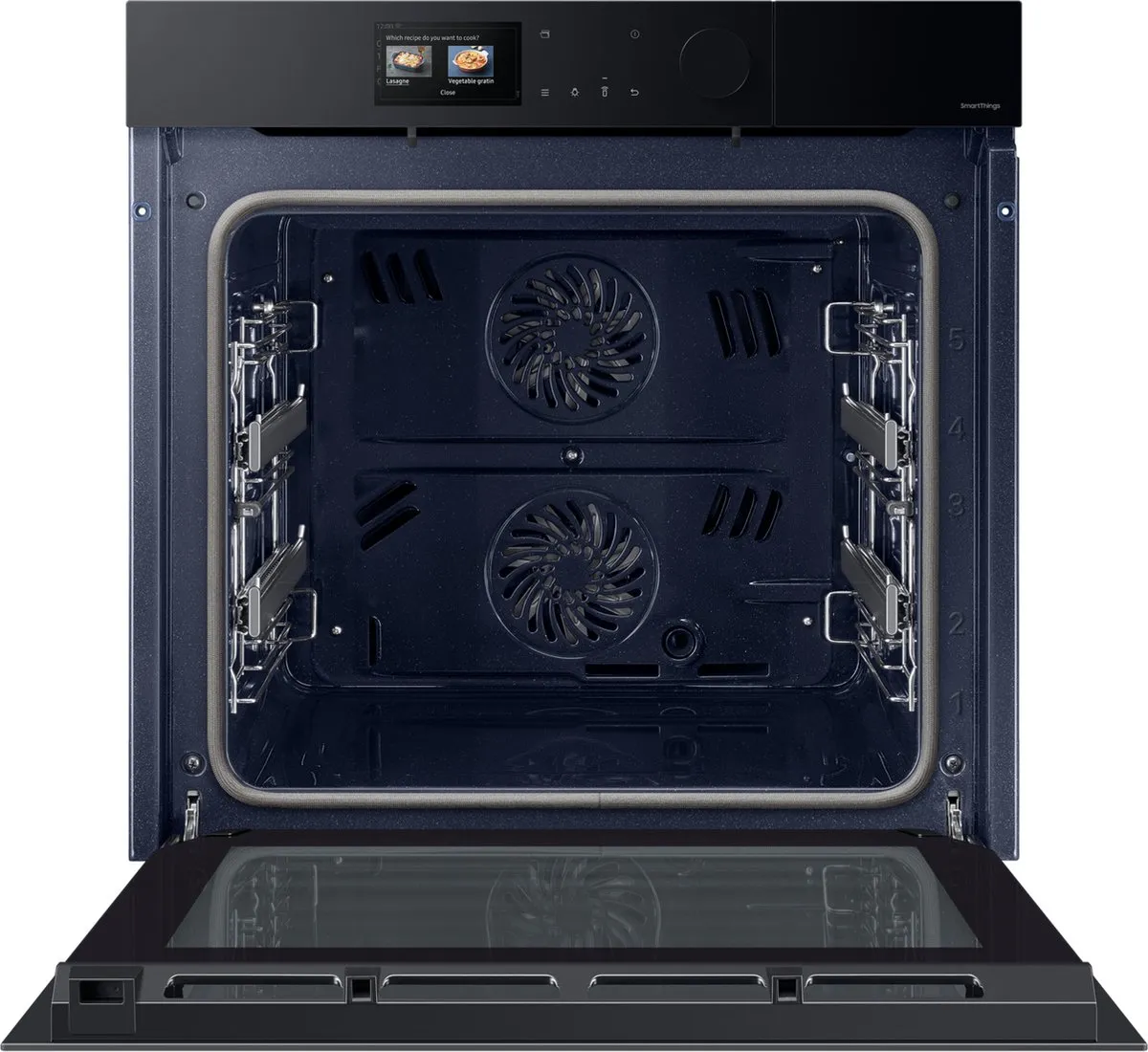 Samsung BESPOKE Dual Cook Steam Oven NV7B7997AAK/U1 - 76L - Zwart