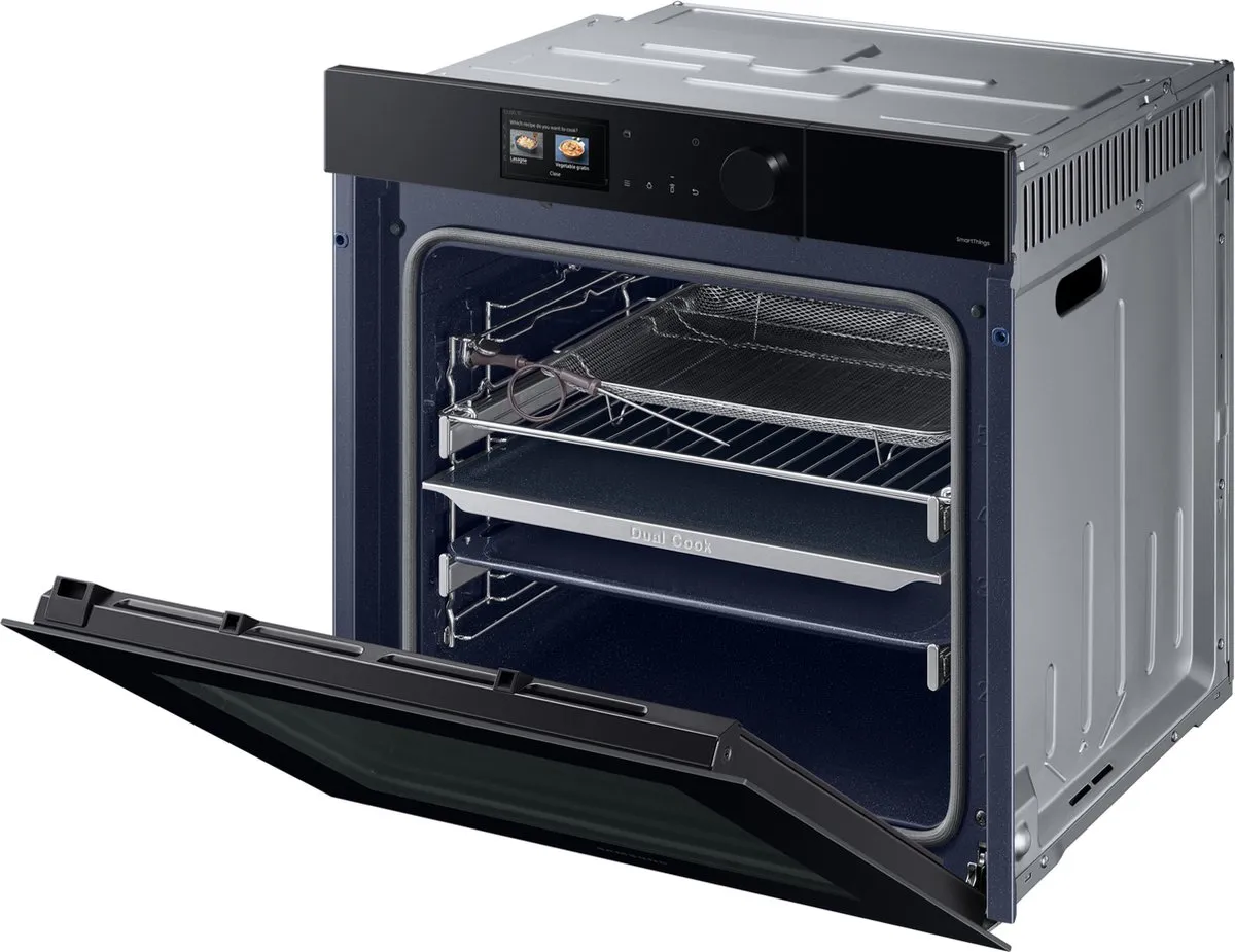 Samsung BESPOKE Dual Cook Steam Oven NV7B7997AAK/U1 - 76L - Zwart