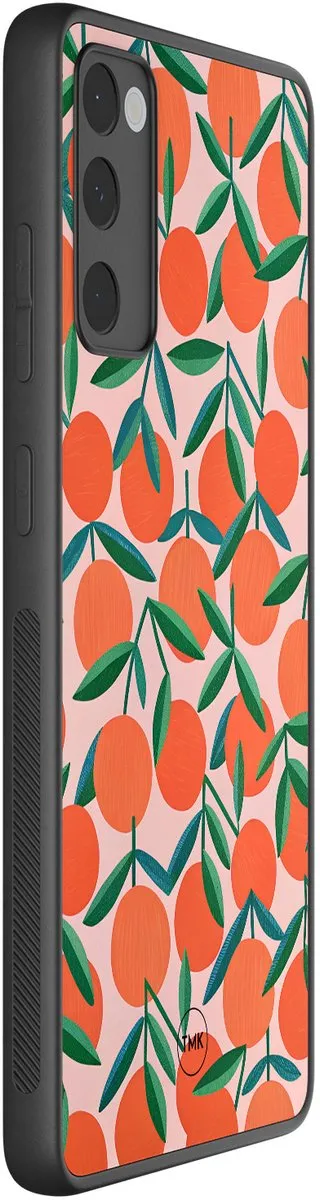 Casevibes S/S20FE/B/008 Hoesje Samsung Galaxy S20 FE - Oranje
