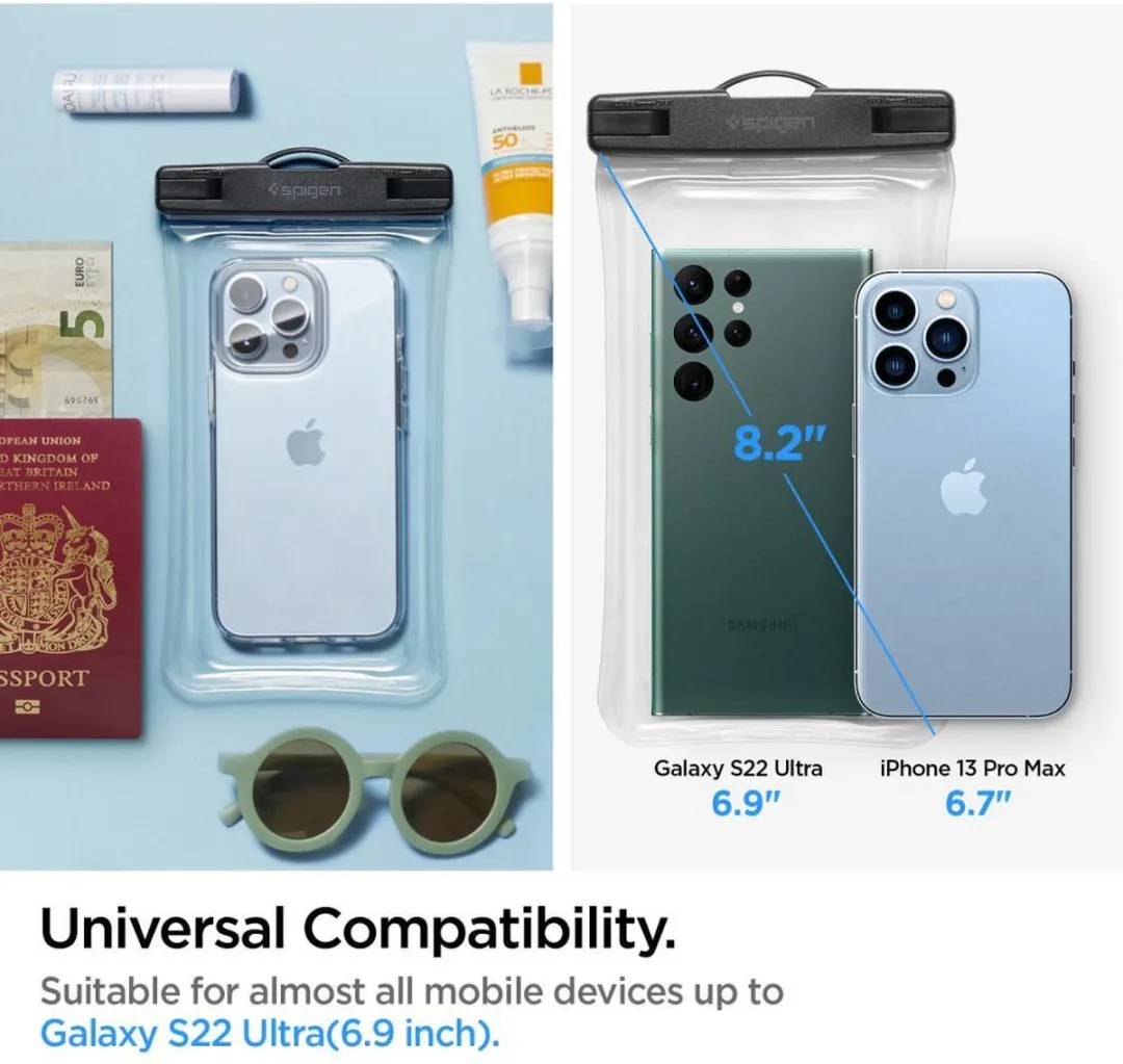 Spigen A610 Universele Waterdichte Vlotterkast - 1 Pasje - afbeelding 4 van 6