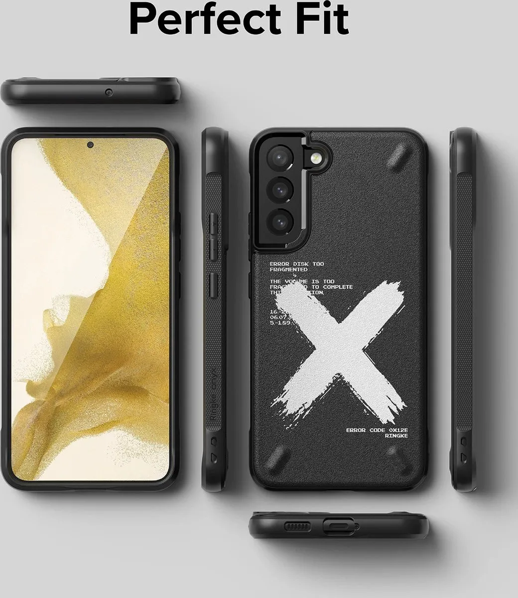 Ringke Onyx Design Hoes Samsung Galaxy S22+ - Zwart - afbeelding 5 van 6