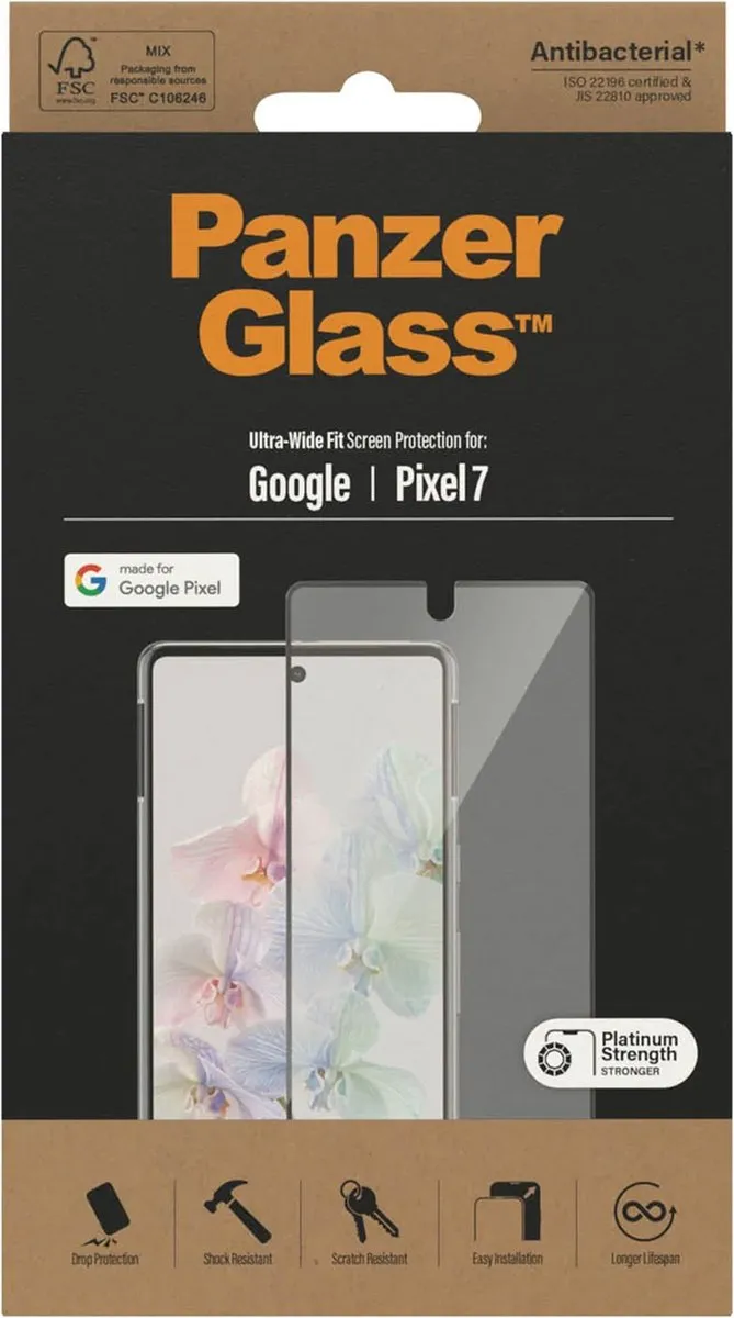 PanzerGlass PZ-4772 Screenprotector Google Pixel 7