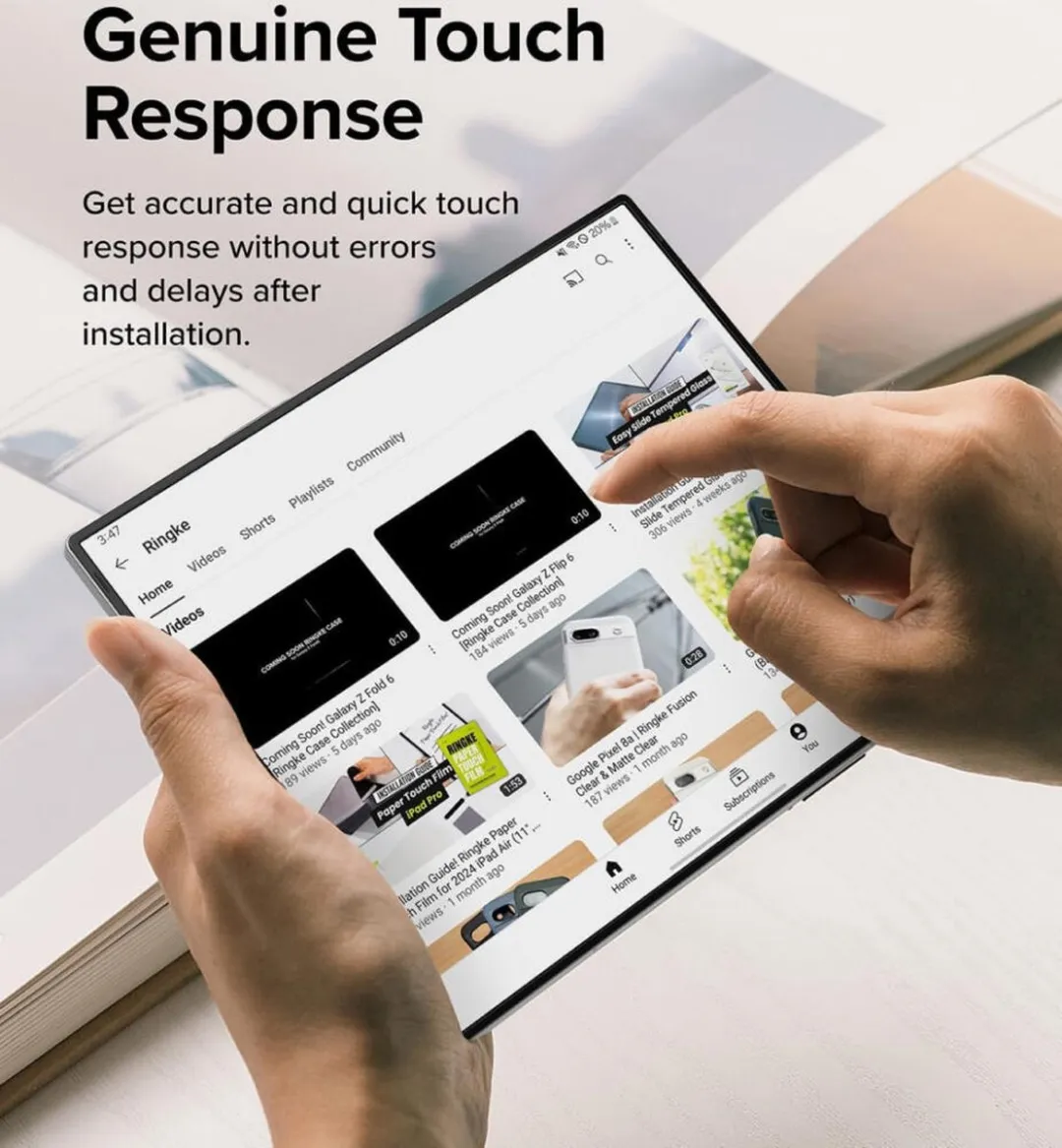 Ringke Screen Protector Samsung Galaxy Z Fold6 - 2 Stuks