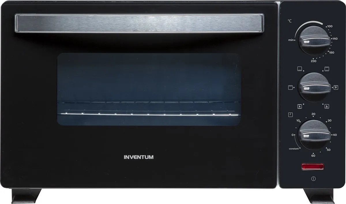 Inventum OV207B Vrijstaande Heteluchtoven 20L