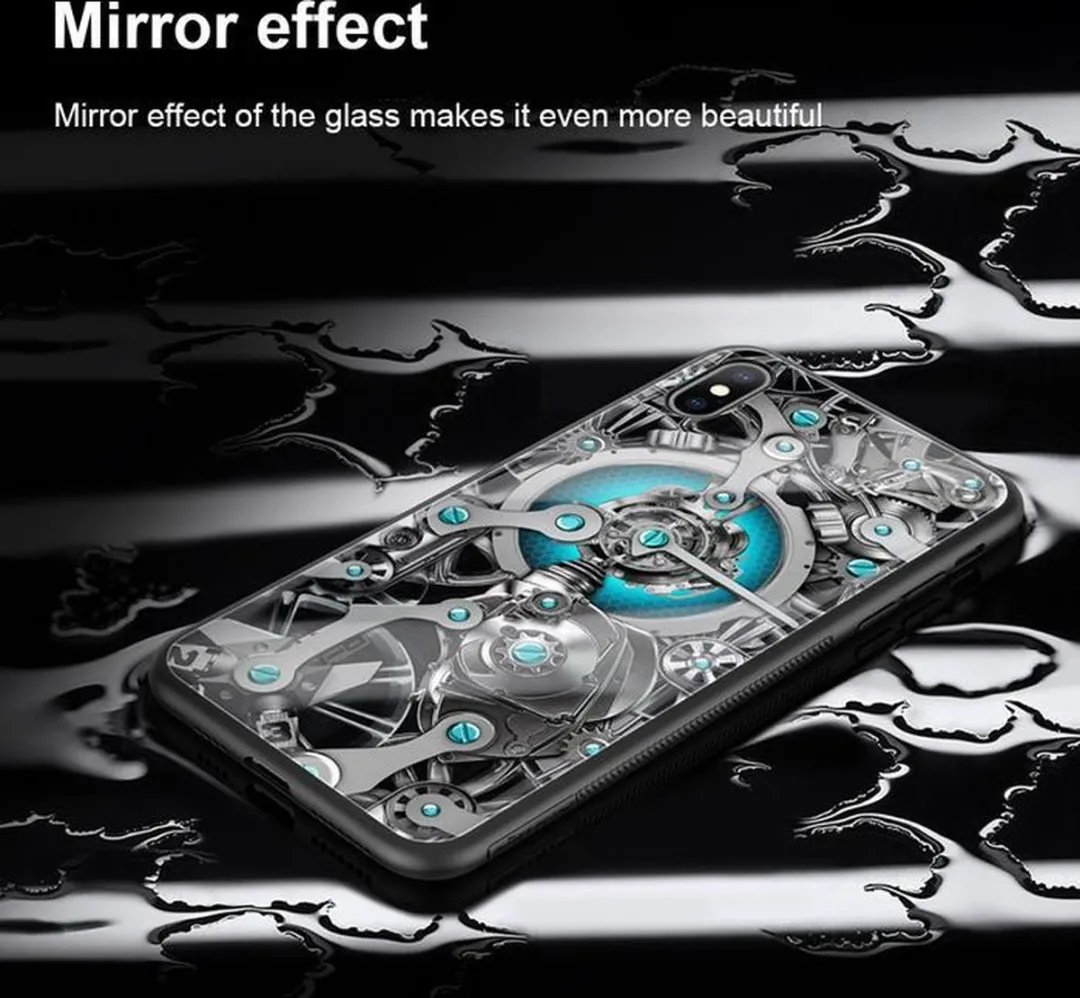 Nillkin Spacetime Glass Hard Case iPhone XS Max - Multicolor
