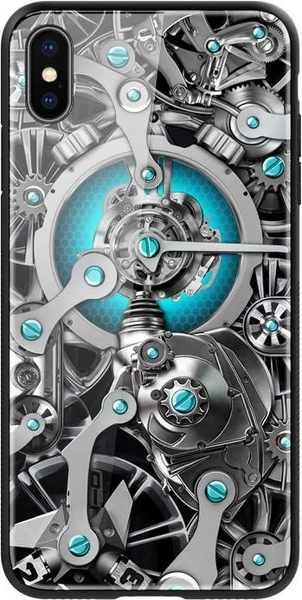 Nillkin Spacetime Glass Hard Case iPhone XS Max - Multicolor