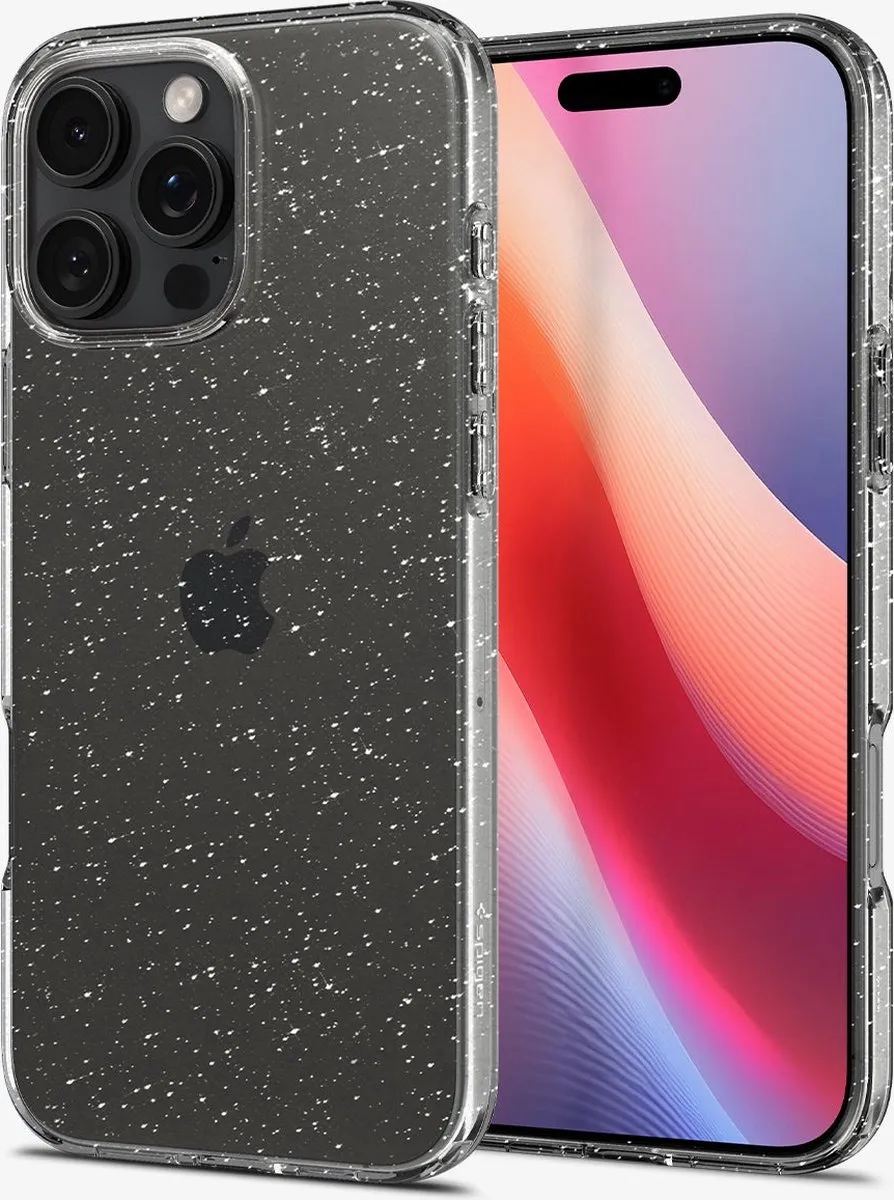 Spigen Liquid Crystal Hoesje iPhone 16 Pro Max - Transparent