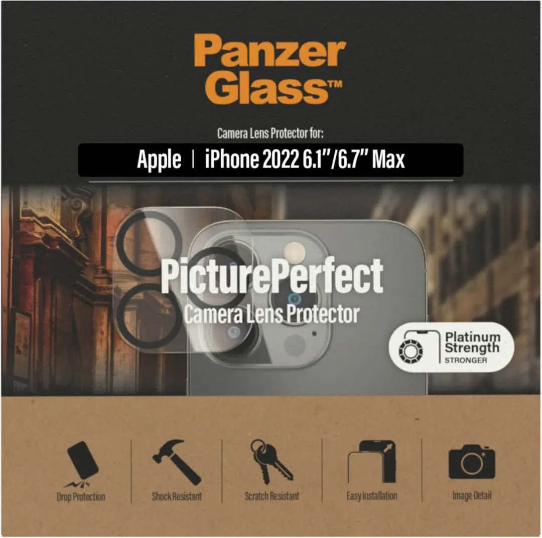 PanzerGlass iPhone 14 Camera Protector - Case Friendly