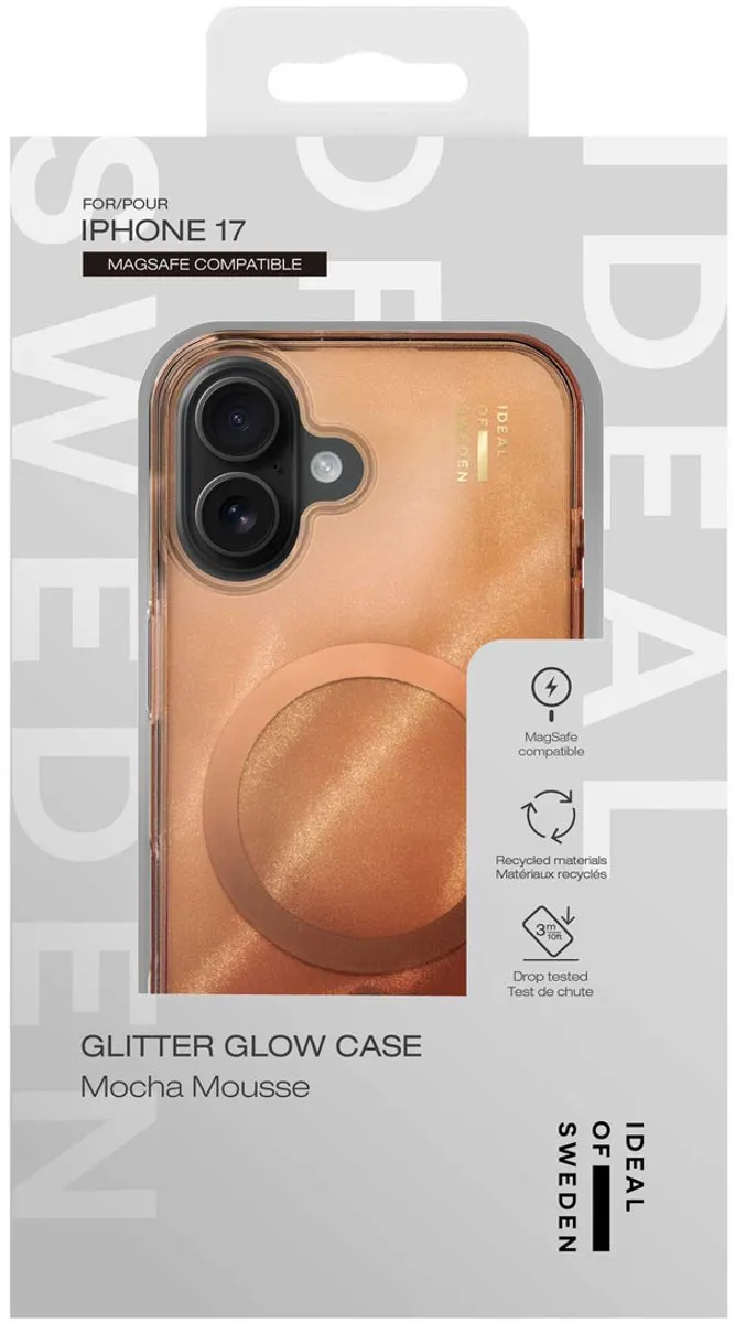 iDeal of Sweden Clear Case iPhone 17 - MagSafe - Mocha Mousse