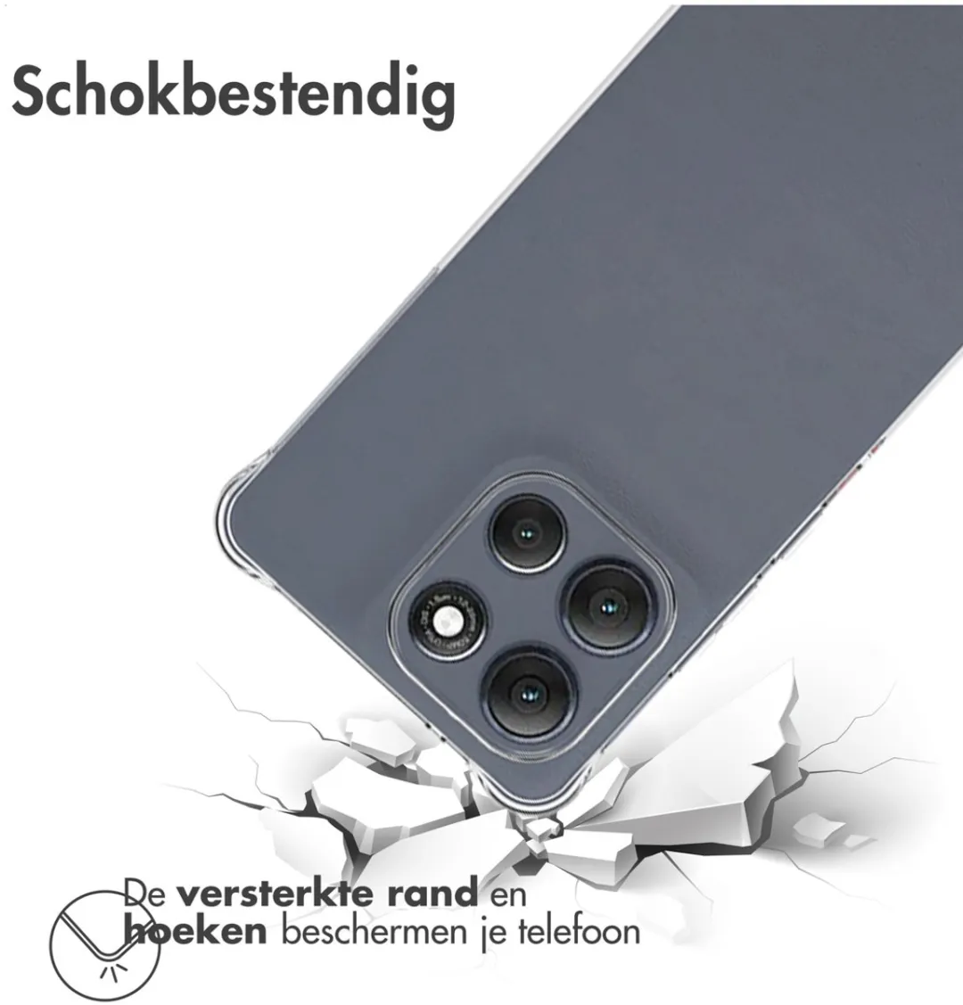 Imoshion Hoesje Motorola Moto G86 Power - Transparant