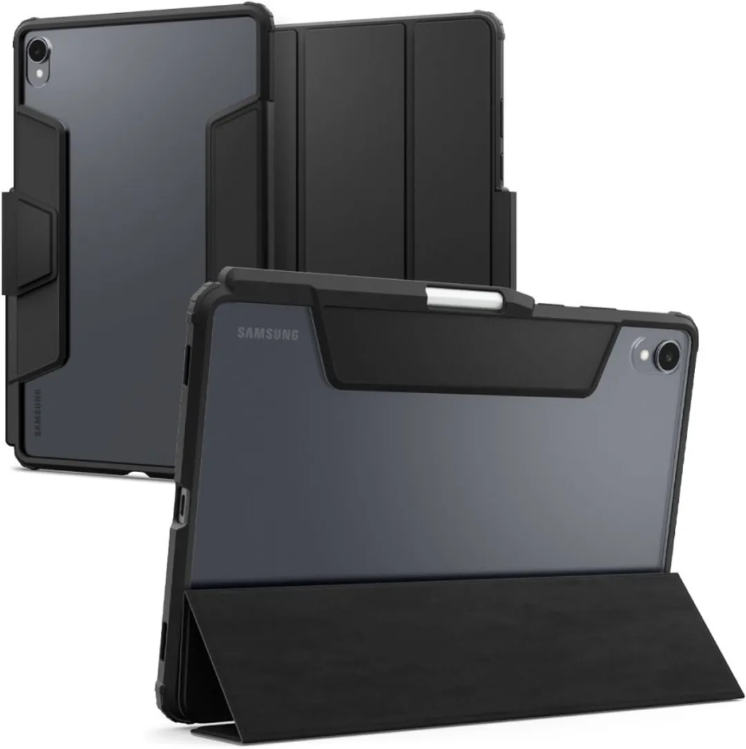 Spigen Ultra Hybrid Pro ACS10212 Tablethoes - Samsung Galaxy Tab S11 - Zwart
