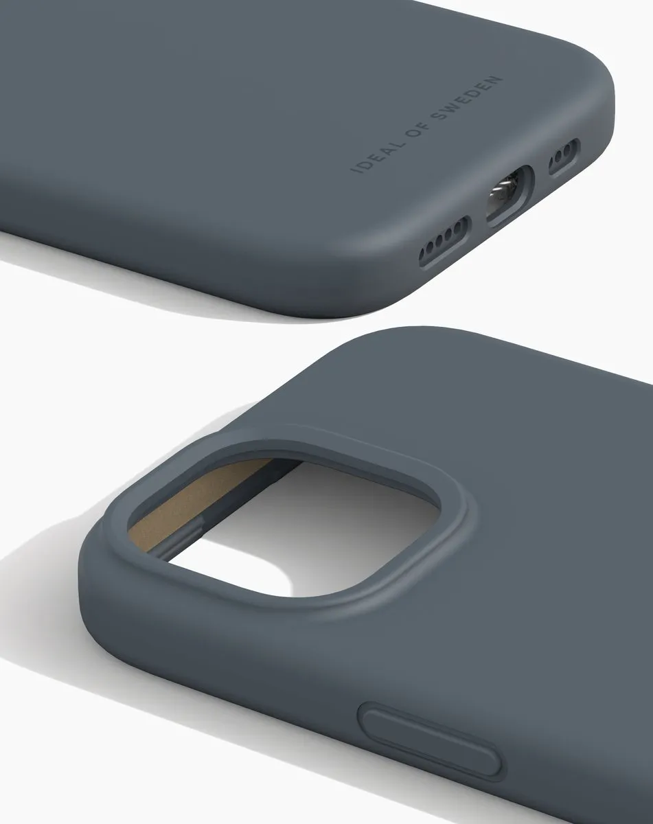 iDeal of Sweden iPhone 13/14/15/16e Silicone Hoes - Midnight Blue