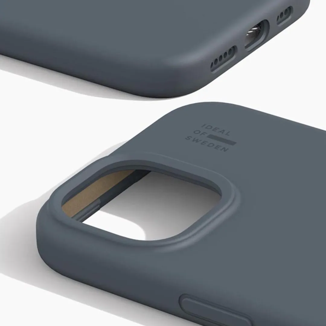 iDeal of Sweden iPhone 13/14/15/16e Silicone Hoes - Midnight Blue