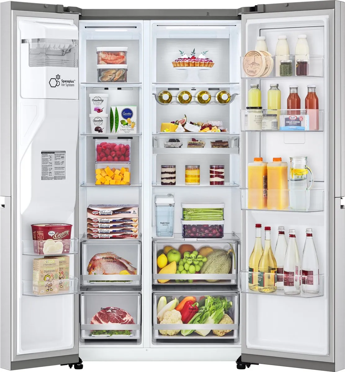 LG GSJV91BSAE Koelkast - 635L - Door-in-Door - Total No Frost