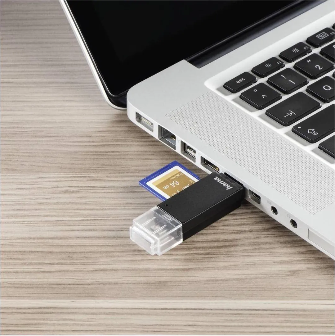 Hama USB-OTG Kaartlezer Basic SD/microSD - 2 Stuks - Kleurenmix - afbeelding 2 van 5