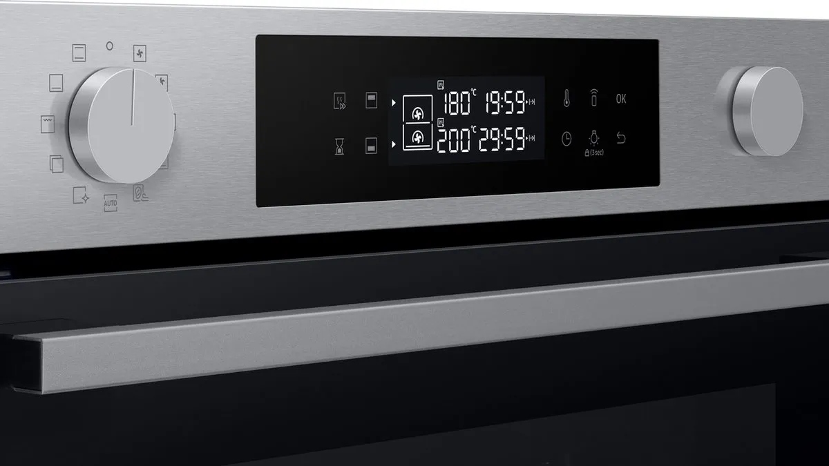 Samsung NV7B44305CS Inbouwoven 76L - Roestvrijstaal