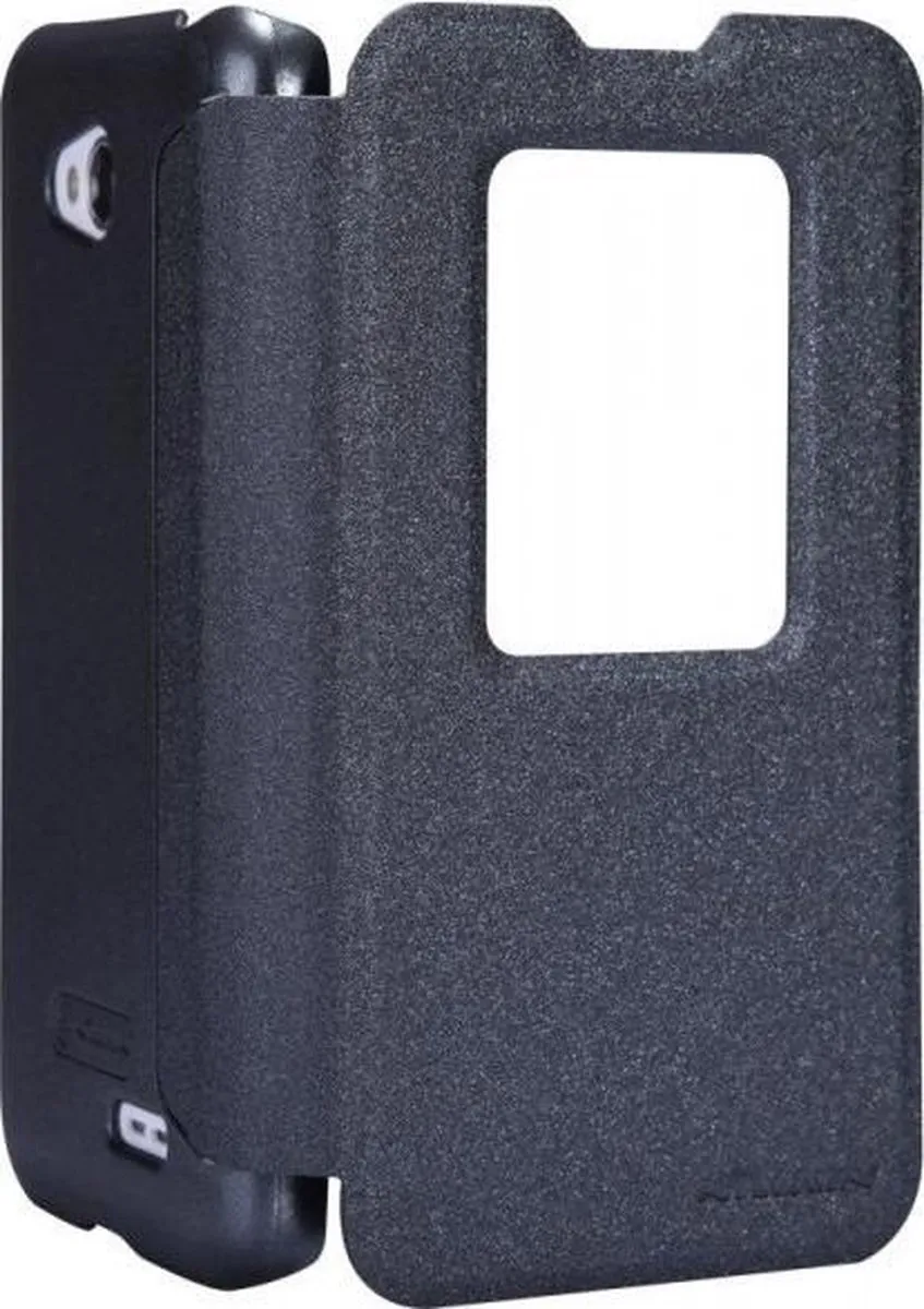 Nillkin Leather Case LG L70 Sparkle Series - 3 Stuks - Zwart - afbeelding 4 van 6