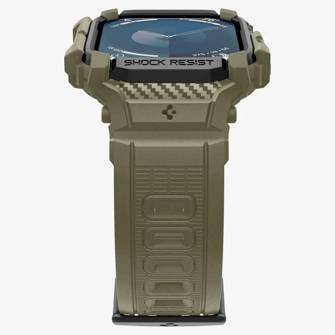 Spigen Rugged Armor Pro Case Apple Watch 11/Series 10 46mm - Vintage Khaki