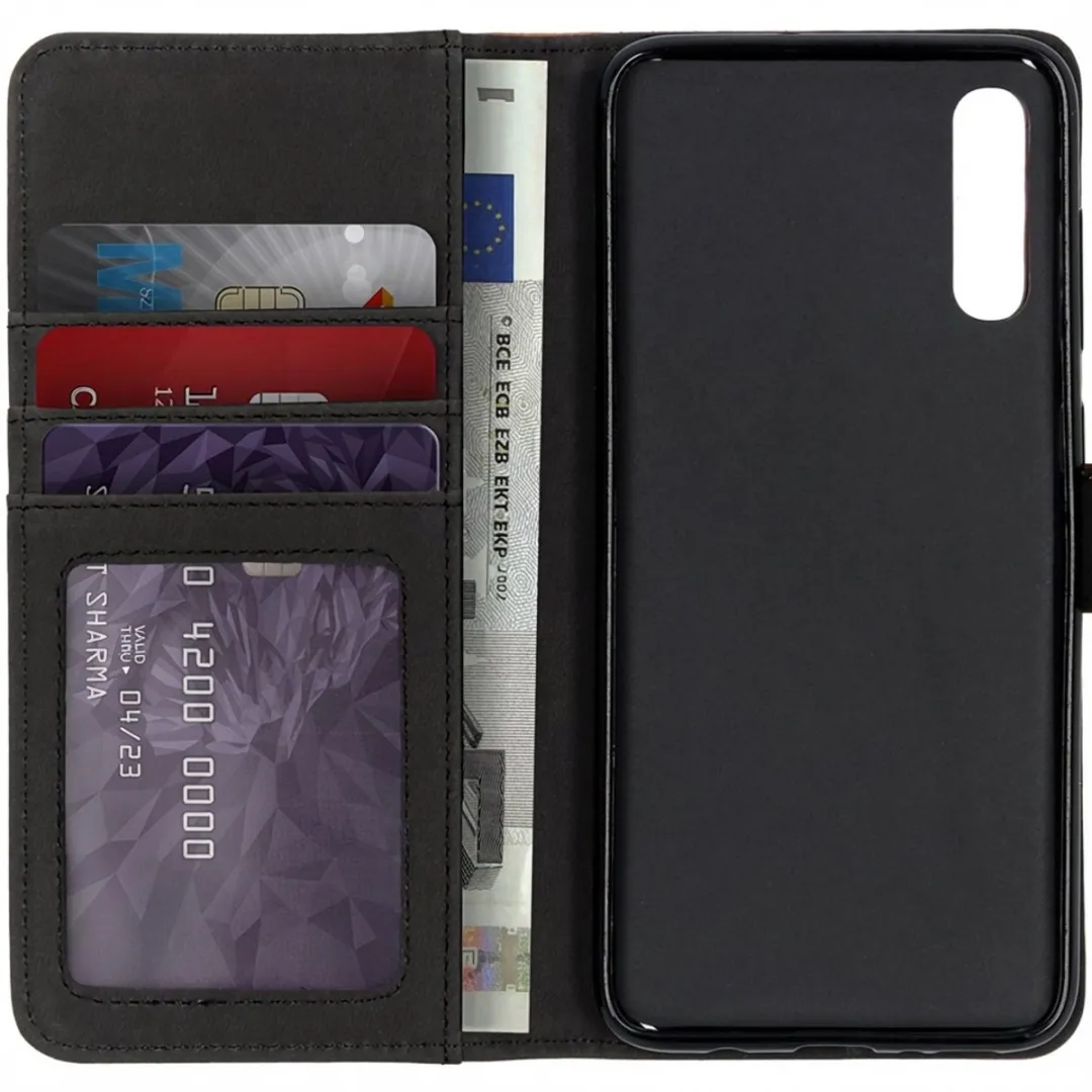 Imoshion Hoesje Samsung Galaxy A70 - 3 Pasjes Zwart