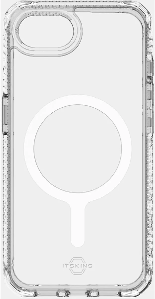 ITSKINS Level 2 HybridMagFrost iPhone 16e Hoesje - MagSafe - Zwart