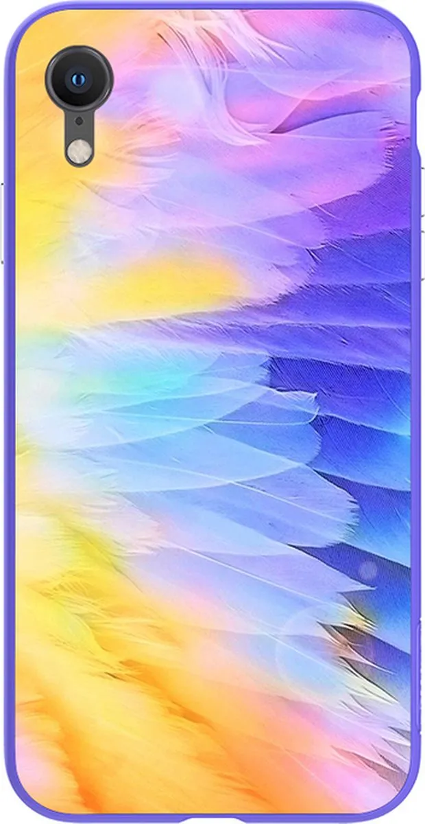 Nillkin Ombre Back Case Paars - iPhone XR - afbeelding 5 van 5