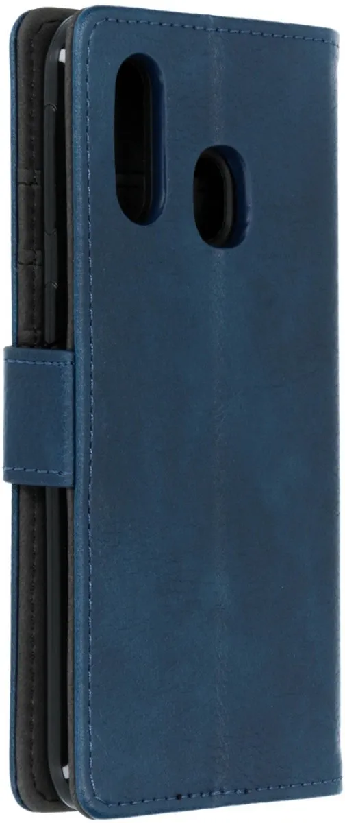 Imoshion Hoesje Samsung Galaxy A40 - 3 Pasjes - Donkerblauw
