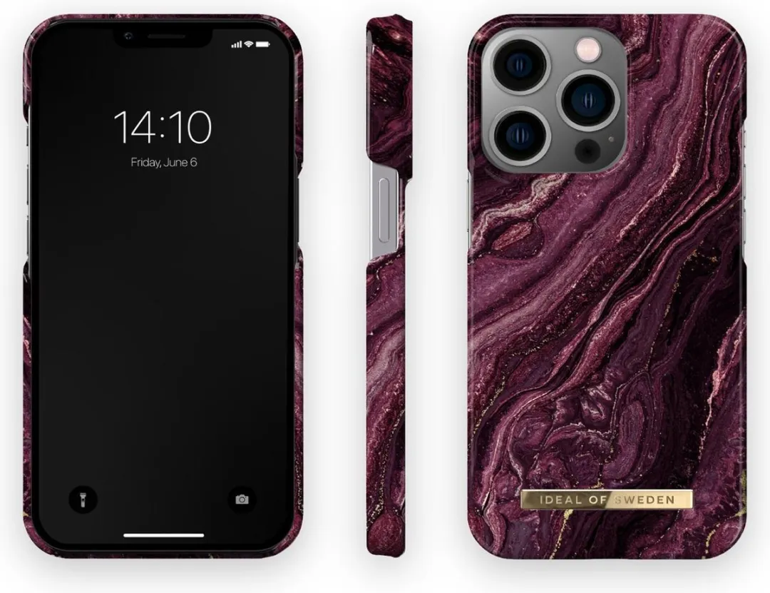 iDeal of Sweden iPhone 13 Pro Hoesje - Kunststof Black - MagSafe