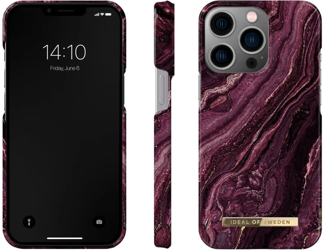 iDeal of Sweden iPhone 13 Pro Hoesje - Kunststof Black - MagSafe