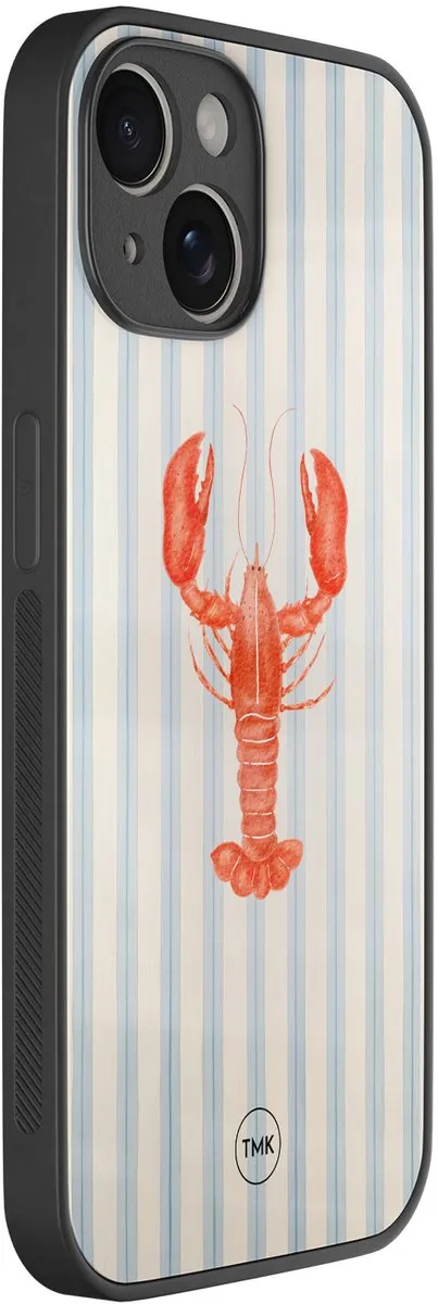 Casevibes iPhone 14 Hoesje - Kreeft - TPU Luxe - Multi