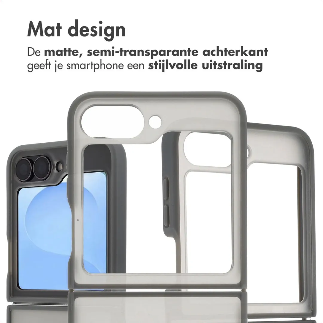 Imoshion Hoesje Samsung Galaxy Z Flip 7 FE - Grijs