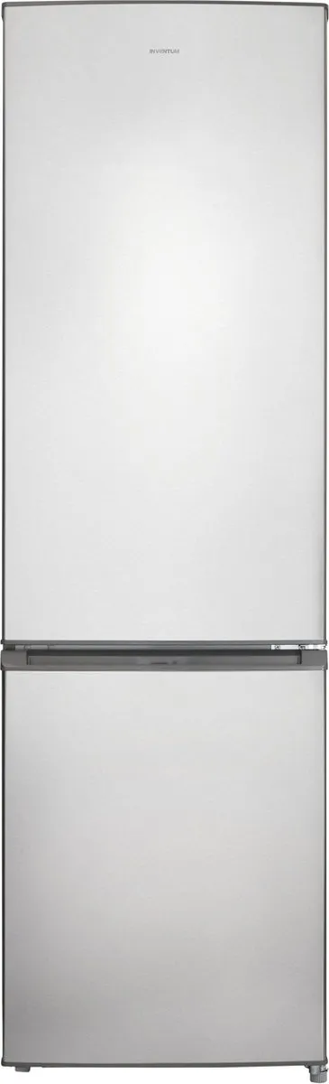 Inventum KV1808R No Frost energiezuinige koel-vriescombinatie - 180 cm hoog - 270 liter - Superkoelen - Supervriezen - Energielabel D - Vrijstaand - RVS
