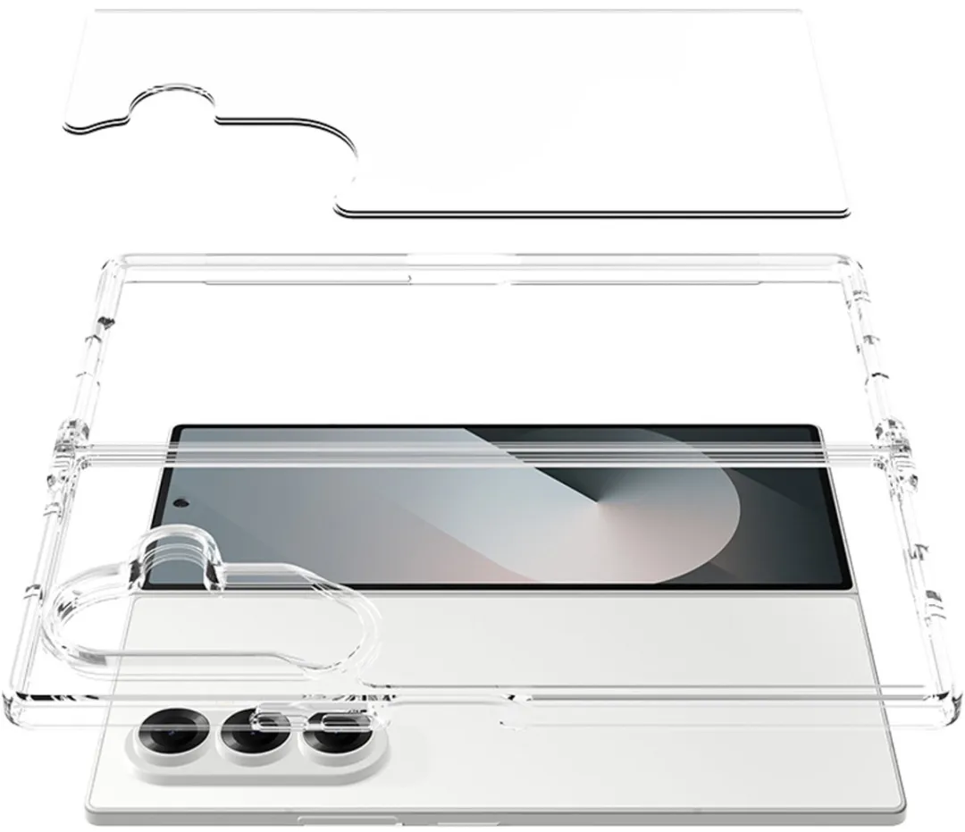 Accezz Xtreme Impact Backcover 2.0 Hoesje - Samsung Galaxy Z Fold 7 - Transparant