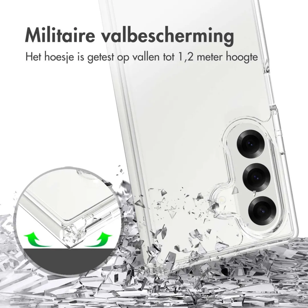 Accezz Xtreme Impact Backcover 2.0 Hoesje - Samsung Galaxy Z Fold 7 - Transparant