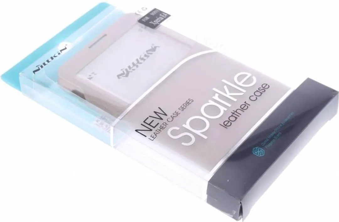 Nillkin Sparkle Hoes Sony Xperia E4 - Goud - afbeelding 6 van 6
