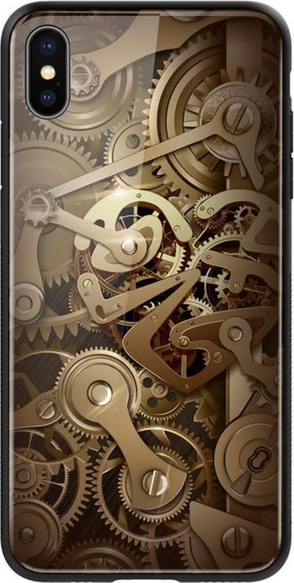 Nillkin Gear Glass Back Case iPhone XS Max