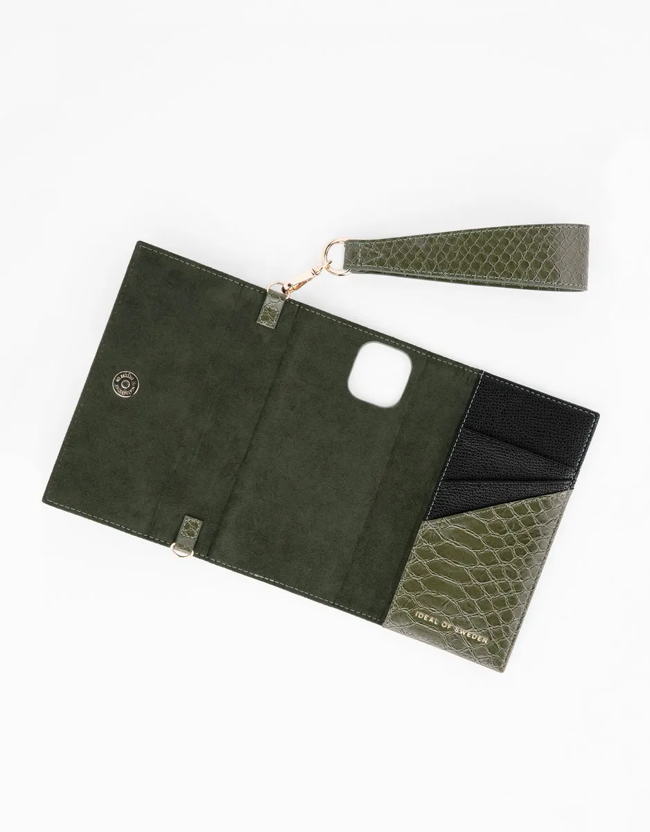 iDeal of Sweden Studio Clutch iPhone 12/12 Pro - 3 Pasjes - Groen