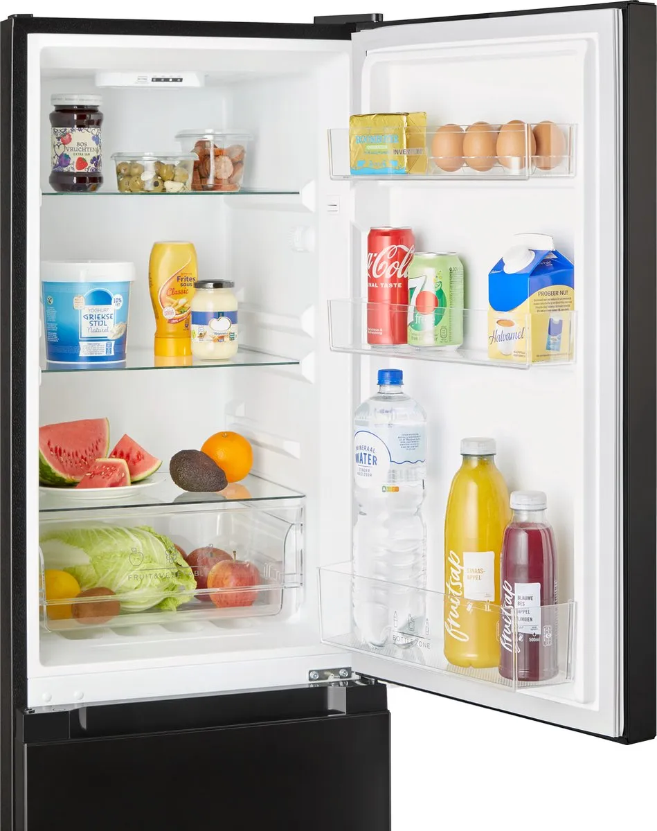 Inventum KV1501B Koel-vriescombinatie 173L - 150cm - Zwart