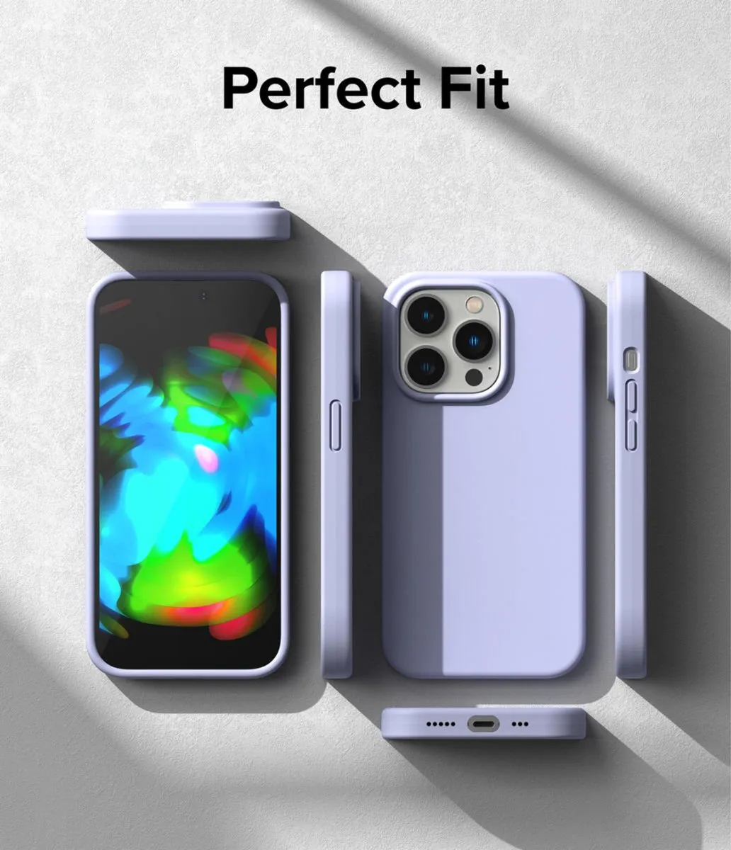 Ringke Silicone Hoesje iPhone 14 Pro - Paars