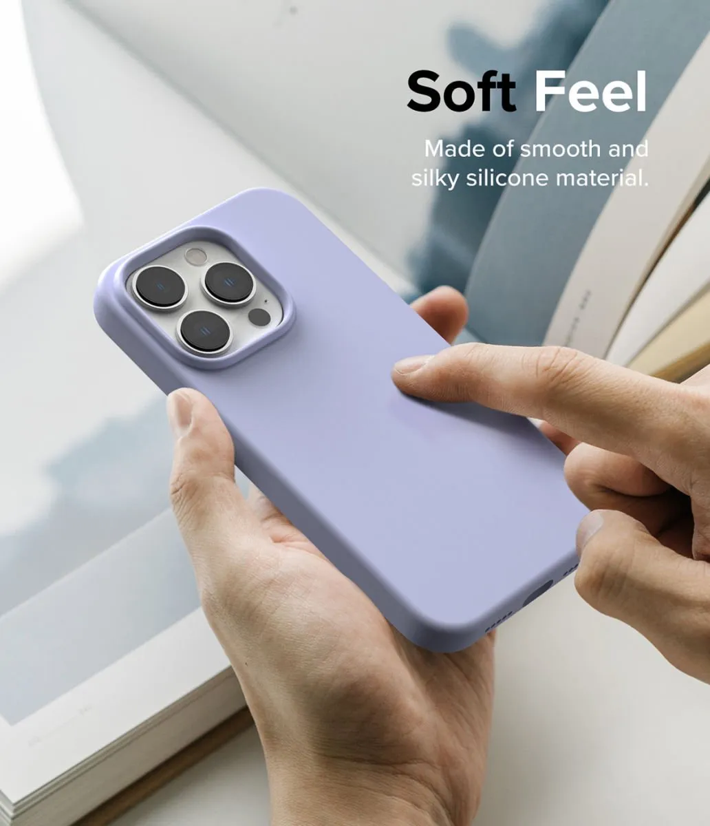 Ringke Silicone Hoesje iPhone 14 Pro - Paars - afbeelding 6 van 6