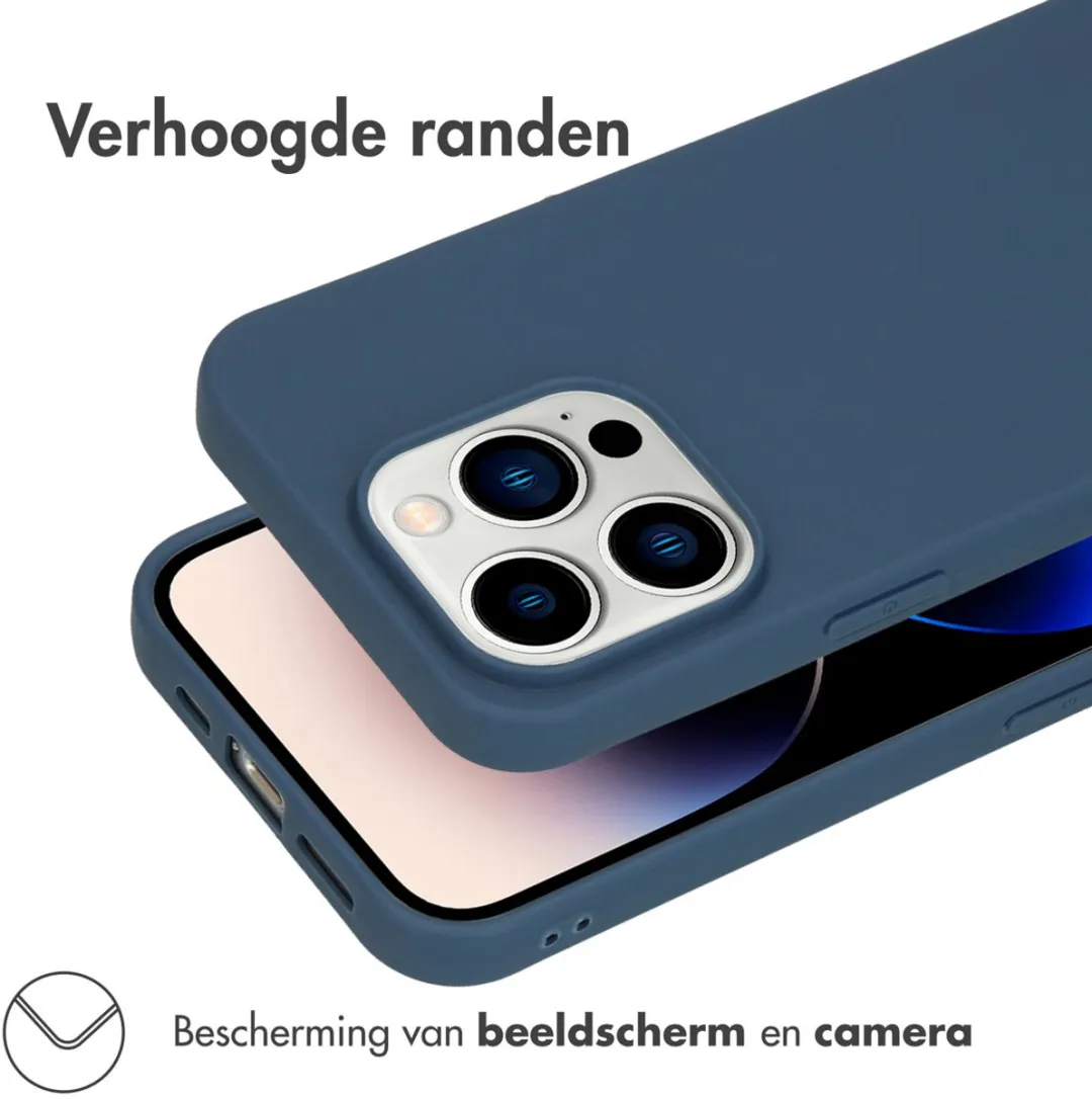 Imoshion Hoesje iPhone 14 Pro - Donkerblauw