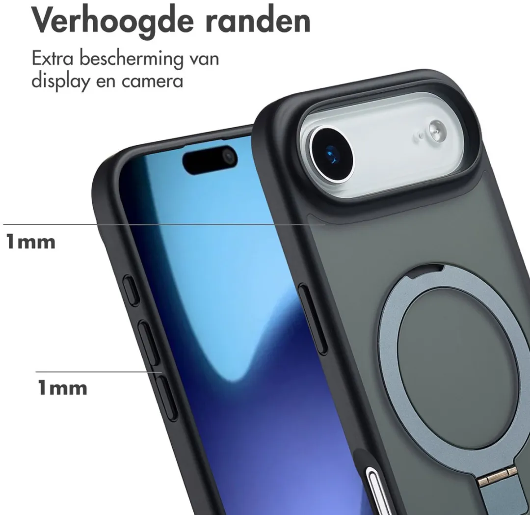 Accezz iPhone 17 Air Hoesje MagSafe - Zwart