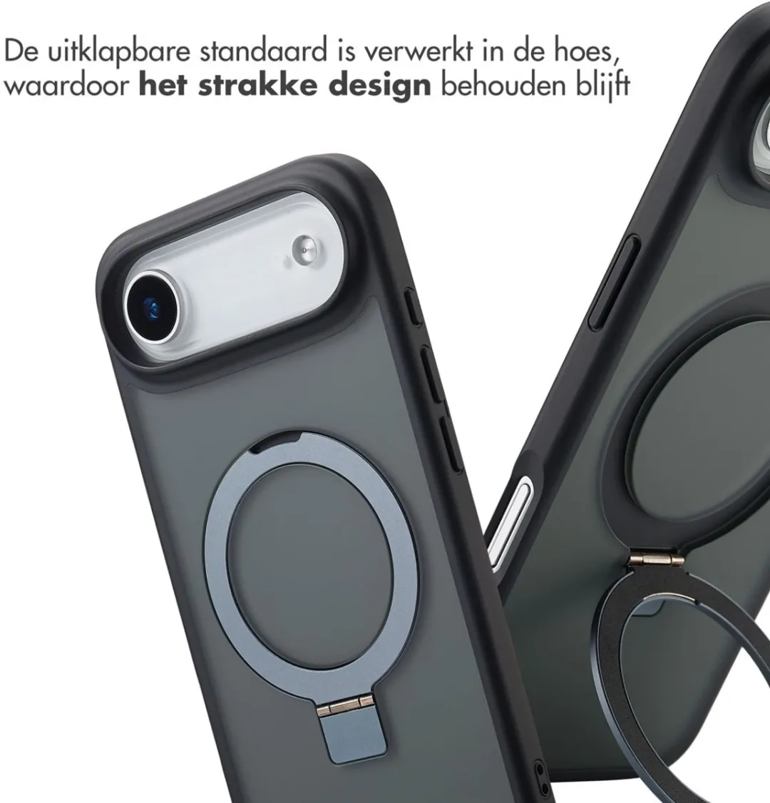 Accezz iPhone 17 Air Hoesje MagSafe - Zwart
