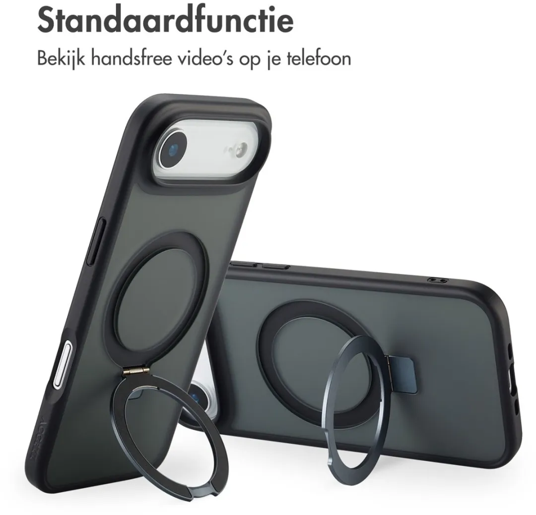 Accezz iPhone 17 Air Hoesje MagSafe - Zwart