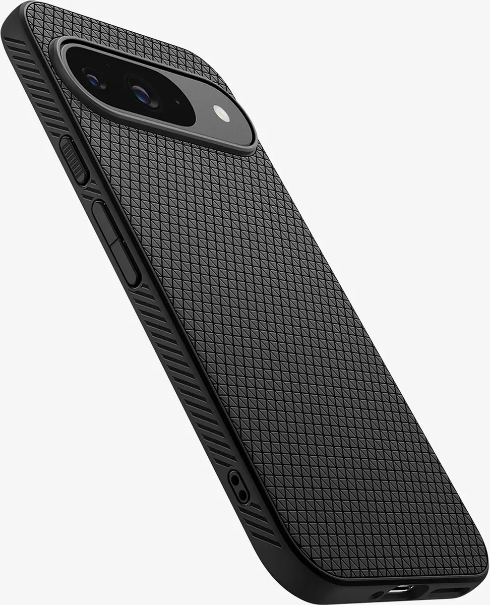 Spigen Liquid Air Hoesje ACS07682 - Google Pixel 9/9 Pro - Zwart