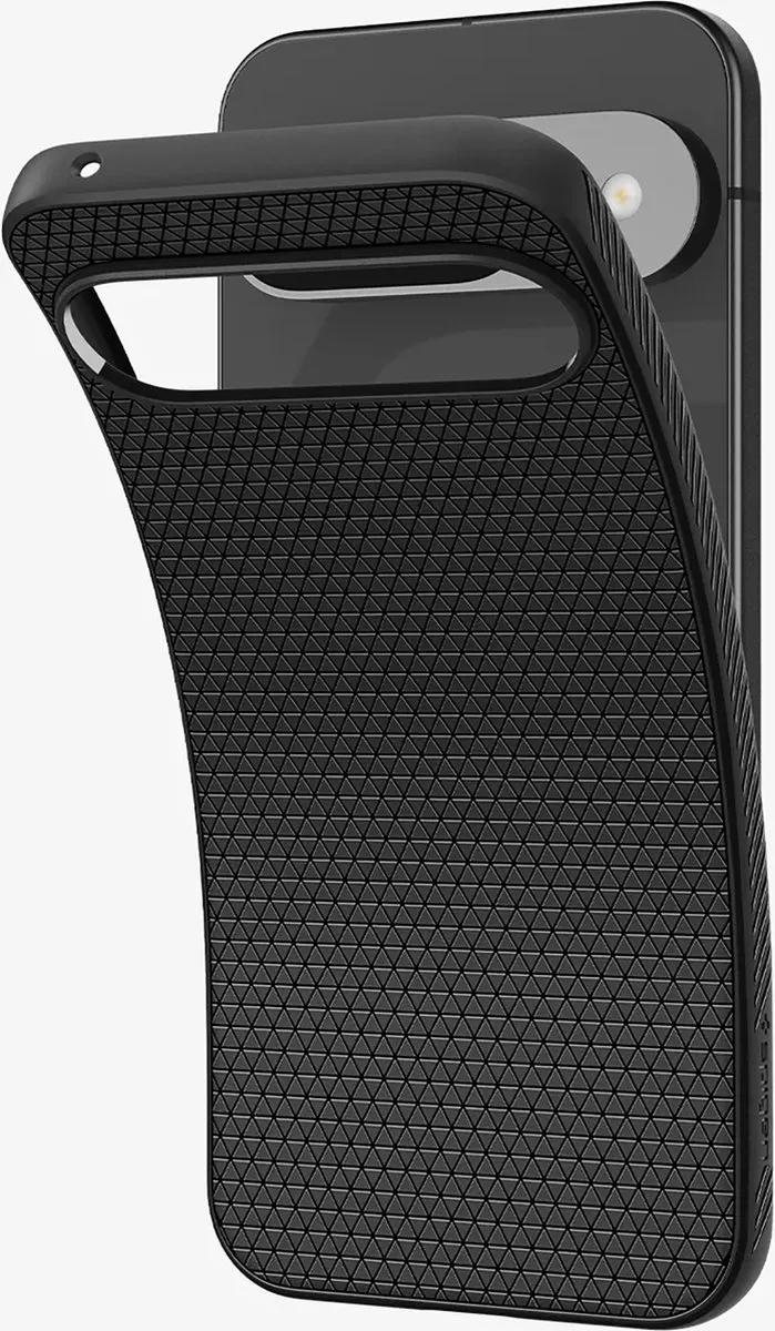 Spigen Liquid Air Hoesje ACS07682 - Google Pixel 9/9 Pro - Zwart