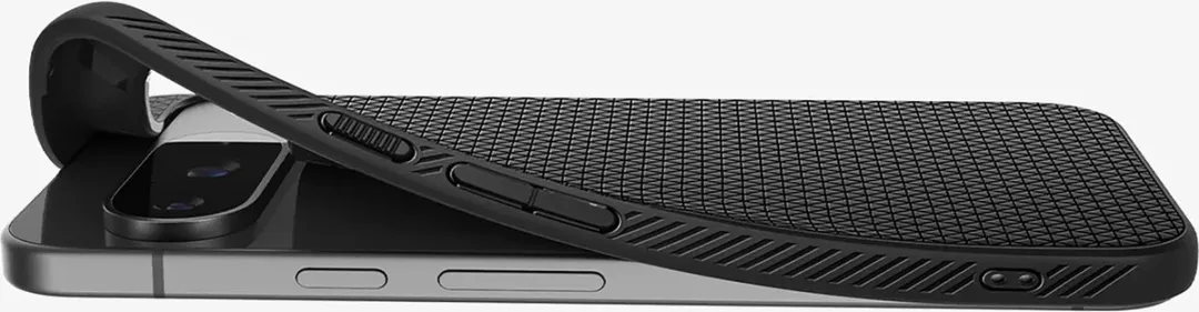 Spigen Liquid Air Hoesje ACS07682 - Google Pixel 9/9 Pro - Zwart